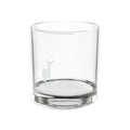 Engraved Deer Whiskey Glass 10.5oz — Rustic Rocks Glass, Gift for Hunters & Nature Lovers