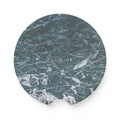 Soapstone Car Coaster — Vintage Scratched Stone Texture Car Cup Holder Coaster