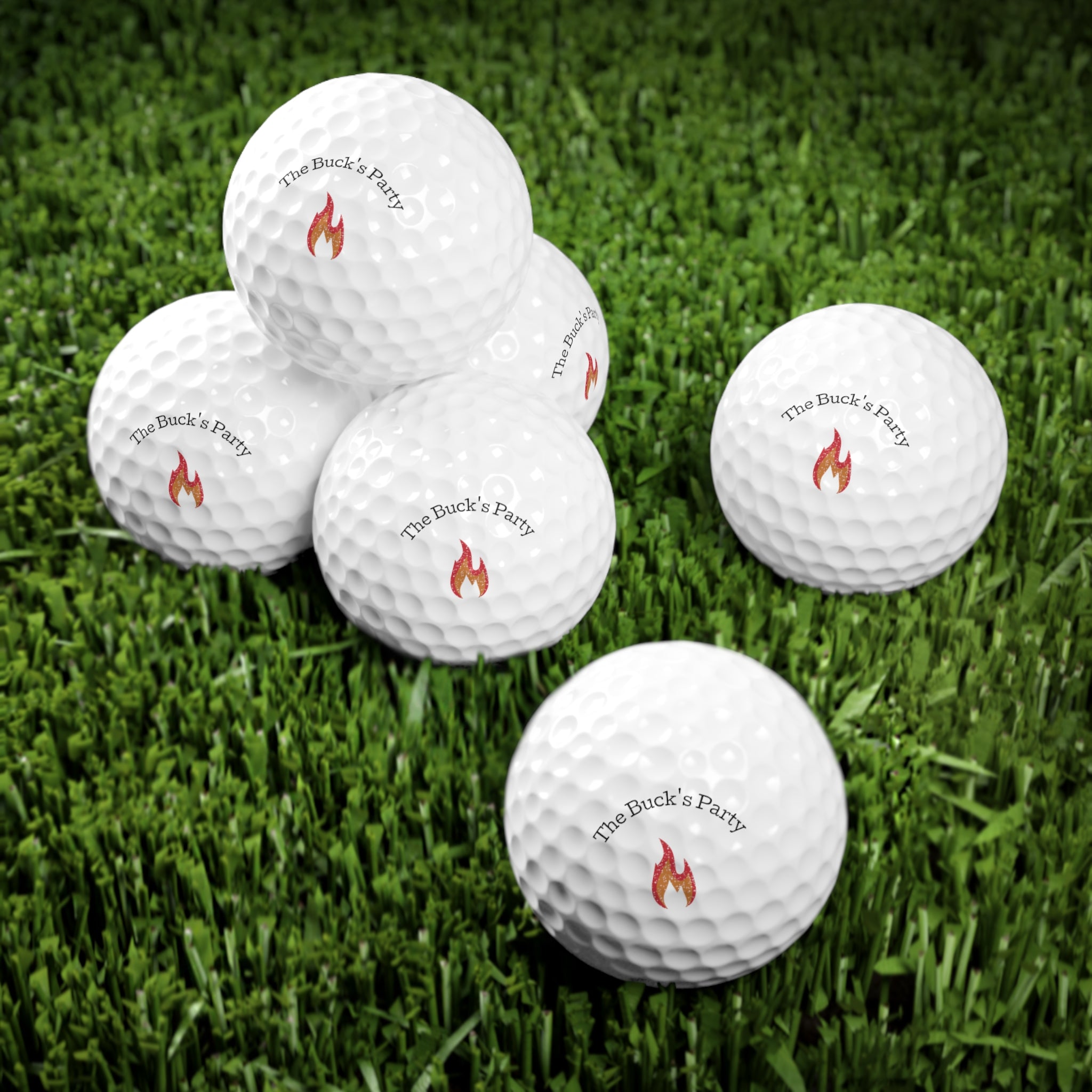 Copy of Golf Balls, 6pcs