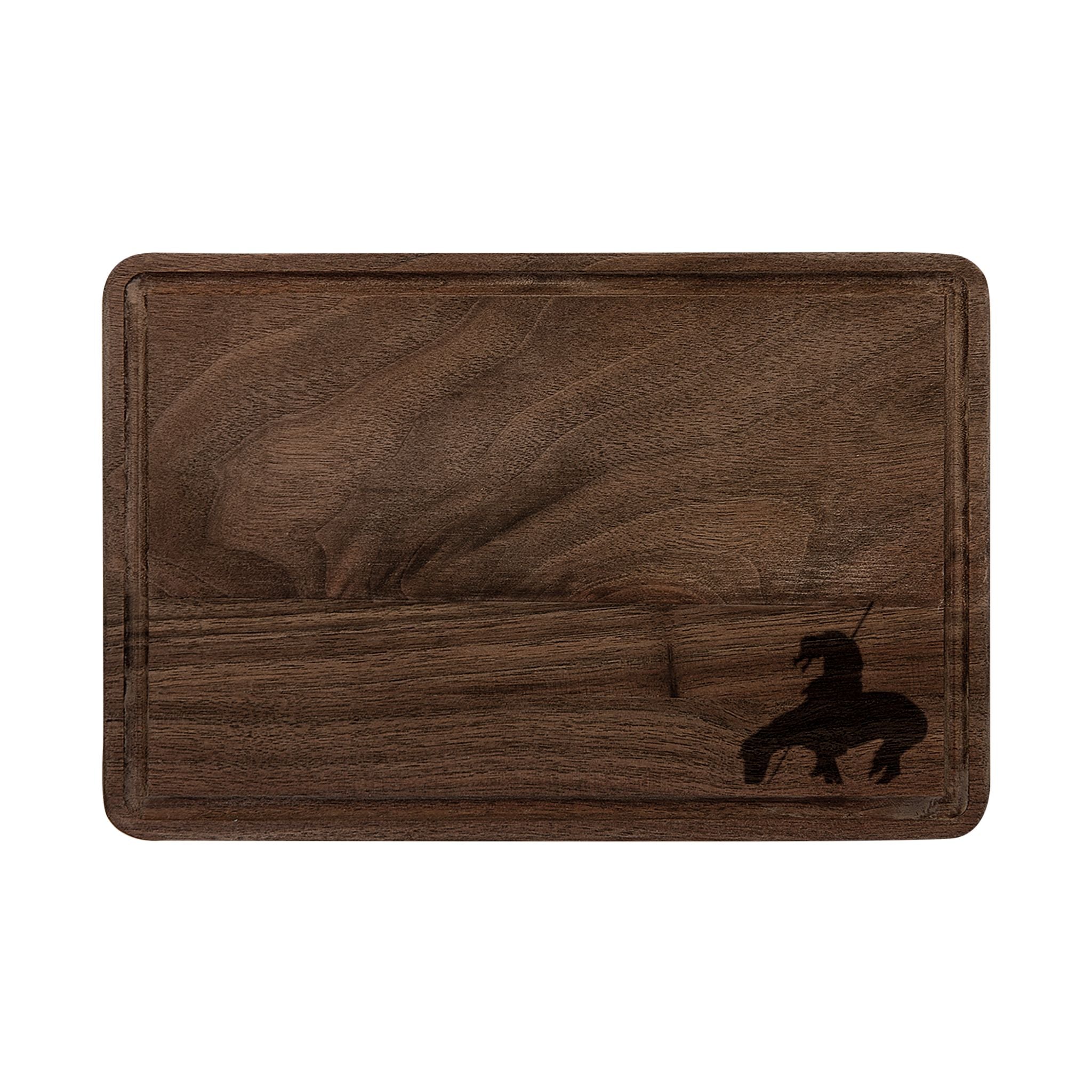 Engraved Maple Cutting Board — Rodeo Indigenous Silhouette