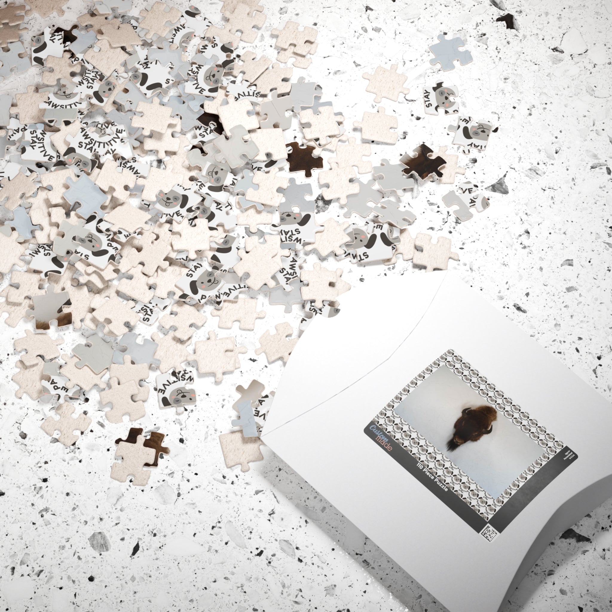 Buffalo Head Jigsaw Puzzle