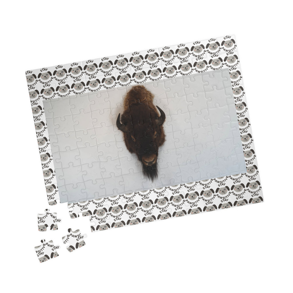Buffalo Head Jigsaw Puzzle