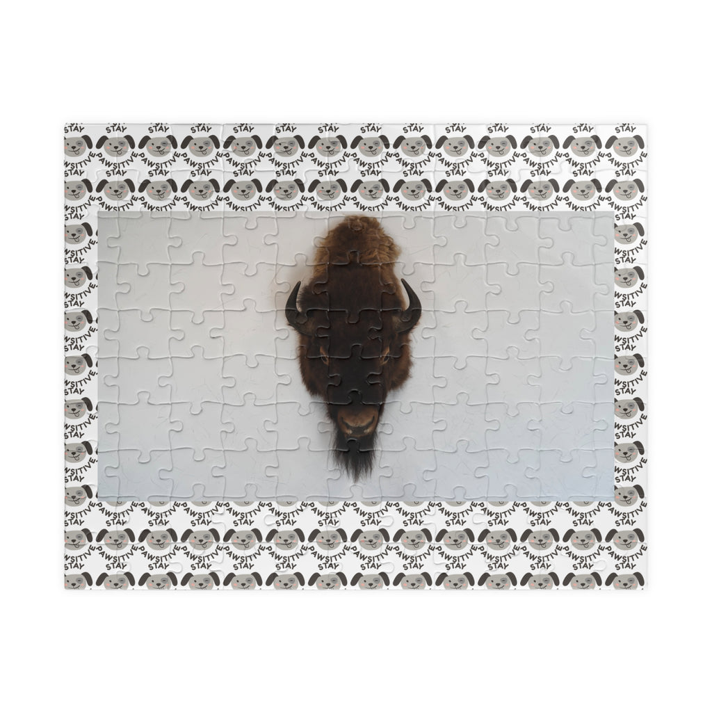 Buffalo Head Jigsaw Puzzle