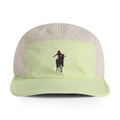Two-Tone Nylon Cap — Minimalist Equestrian Embroidered Logo