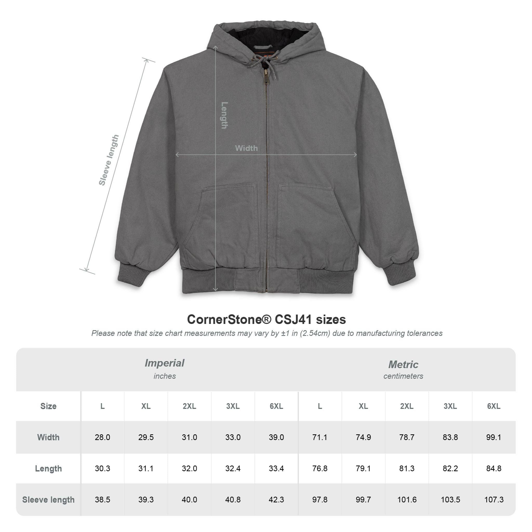 Embroidered Indigenous END OF THE ROAD Duck Cloth Hooded Work Jacket – Men's Heavy-Duty Carhartt-Style Workwear