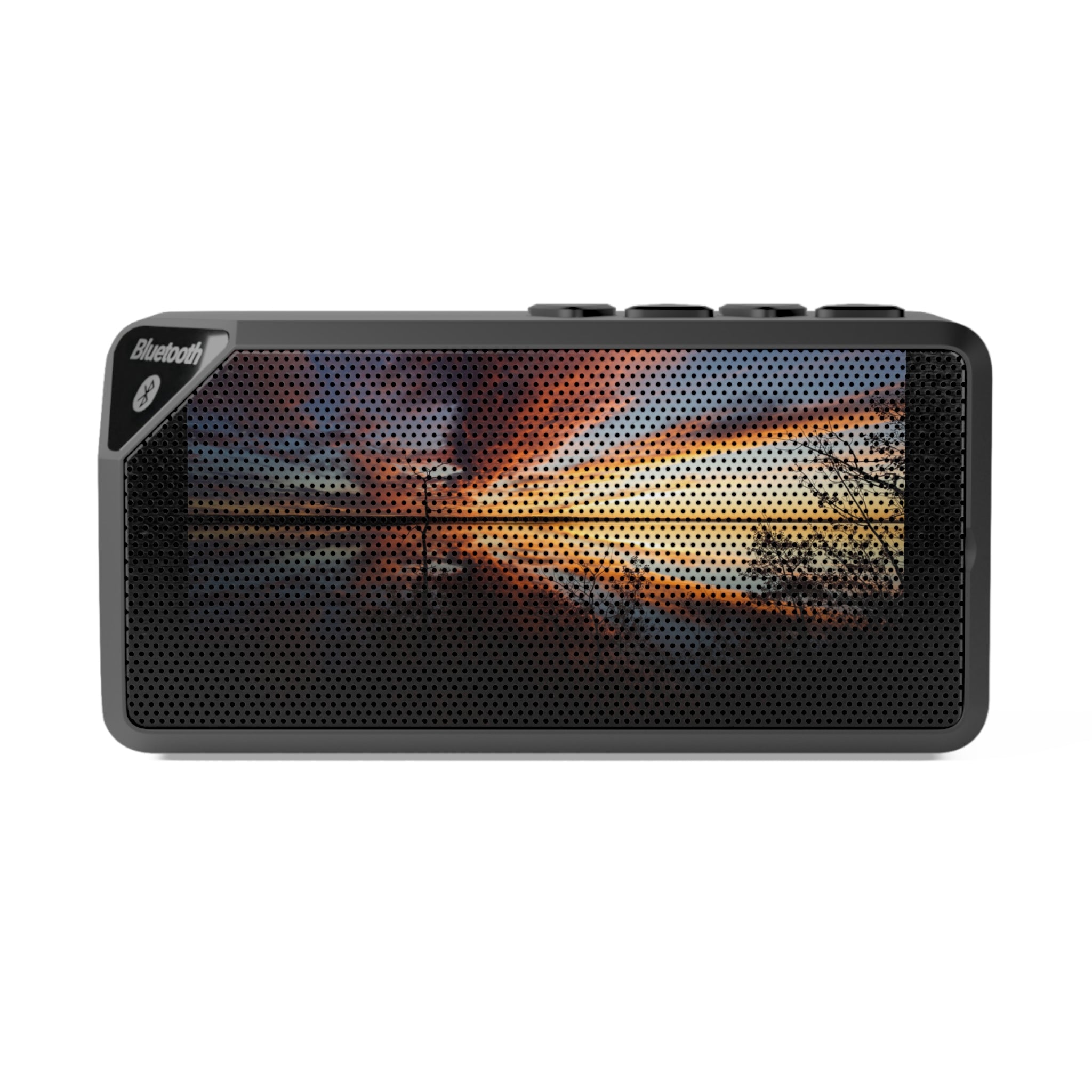 Jabba Bluetooth Speaker — Portable Wireless Speaker with Sunset Landscape Grill