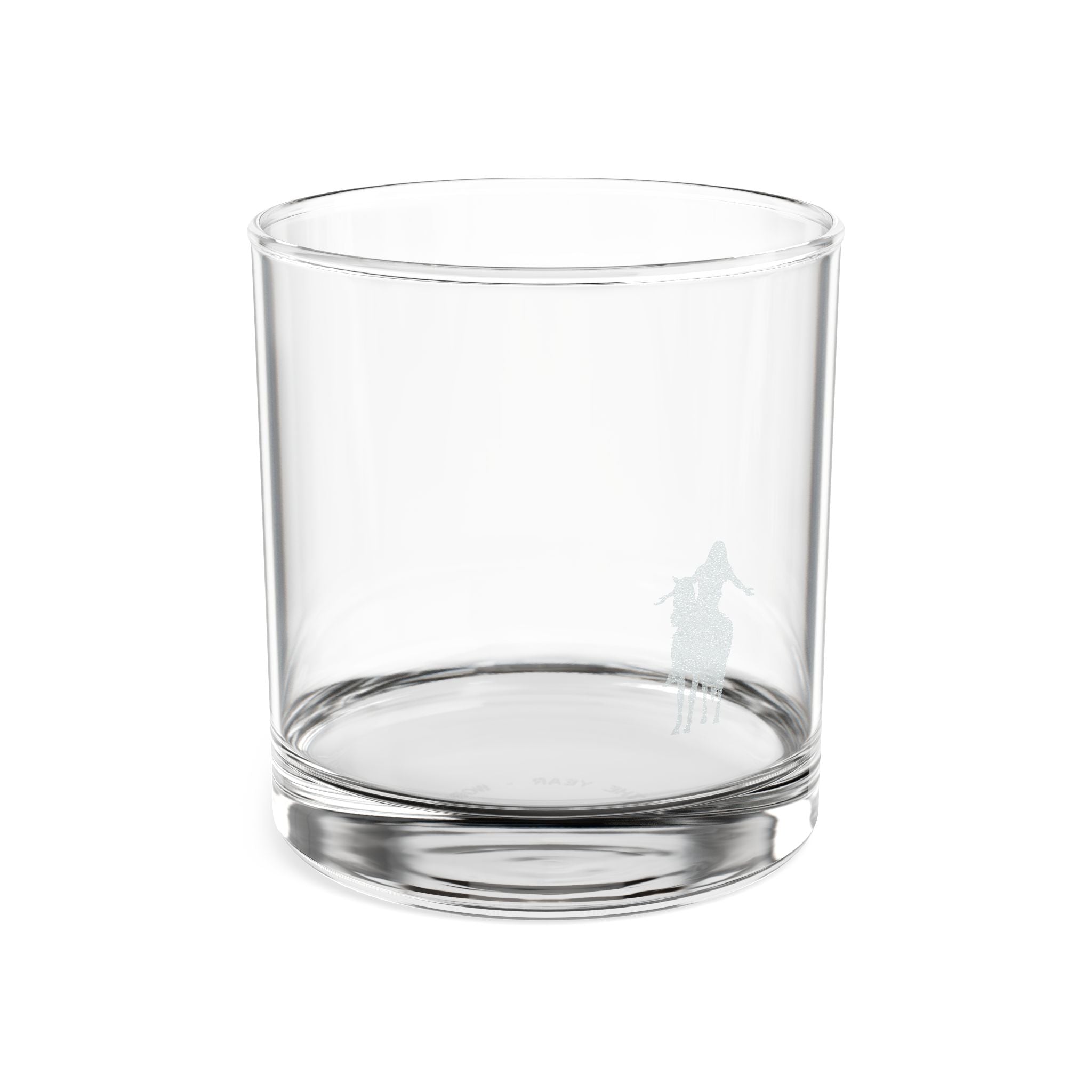 End of the road Whiskey Glass 10.5oz —  Etched Rocks Glass + Best Father of the Year