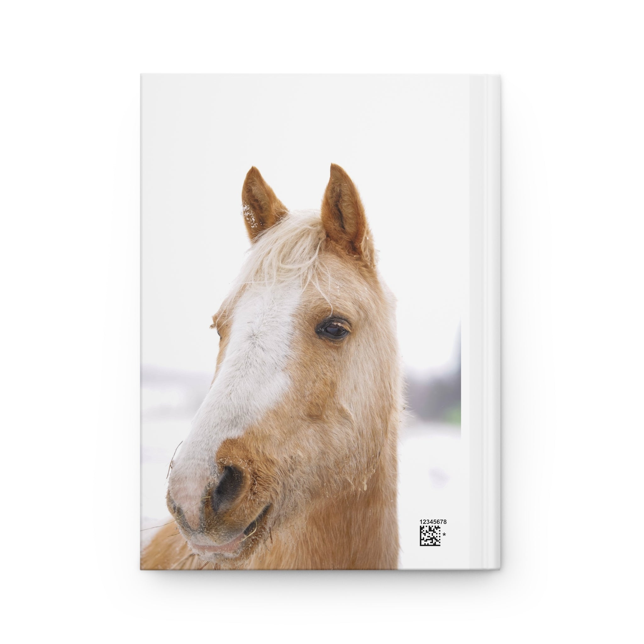 Personalized Horse Hardcover Journal — "Maddy's Journal" Matte Notebook for Equestrian Lovers
