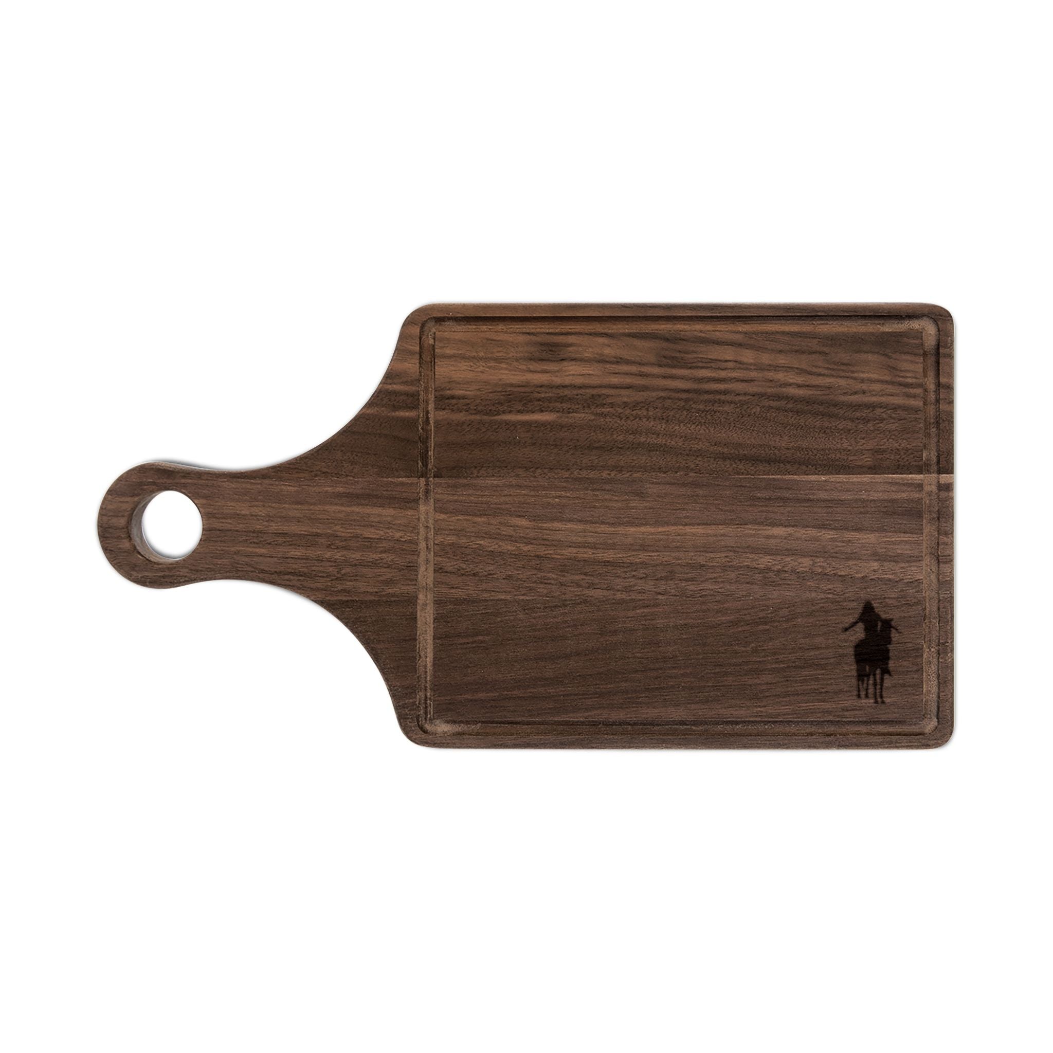 Engraved Maple Cutting Board — Western indigenous Silhouette