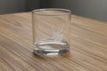 Engraved Stag Whiskey Glass — 10.5oz Personalized Rocks Glass