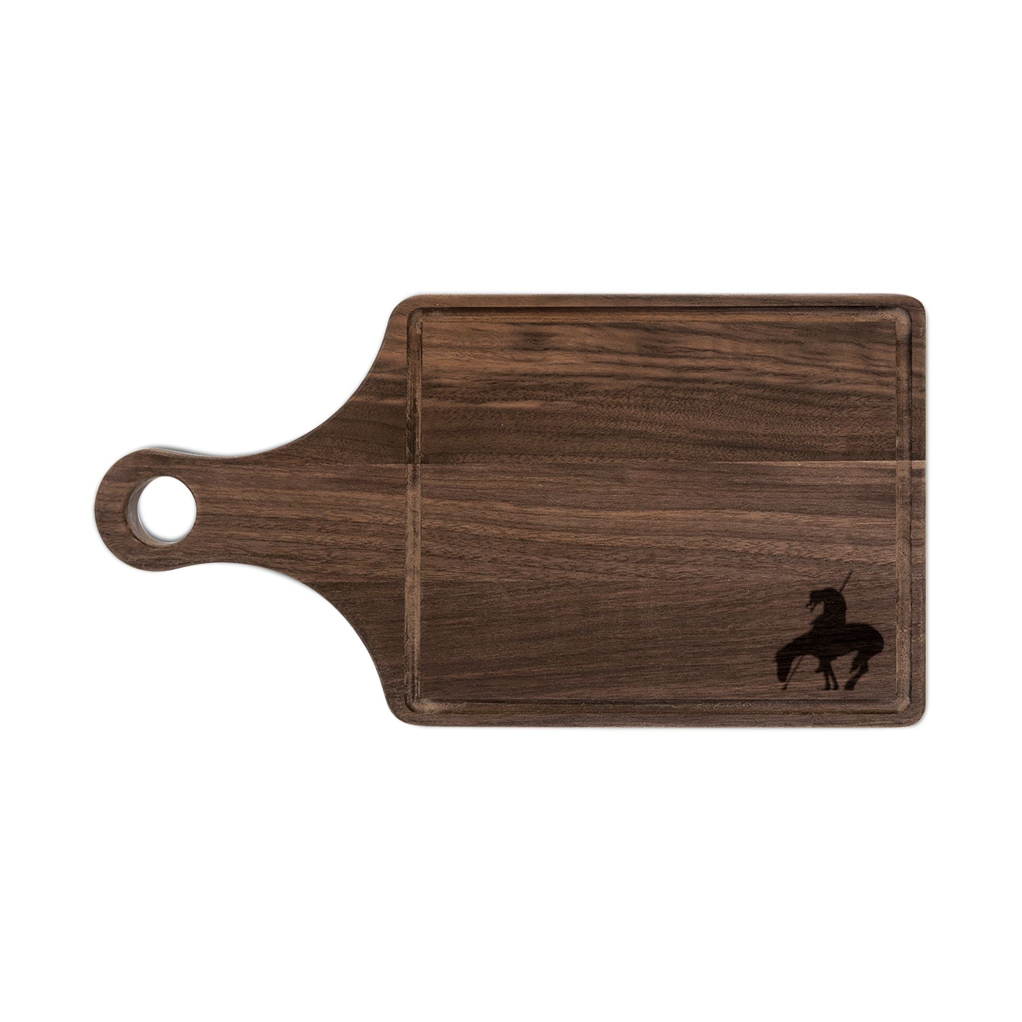 Engraved Maple Cutting Board — Rodeo Indigenous Silhouette