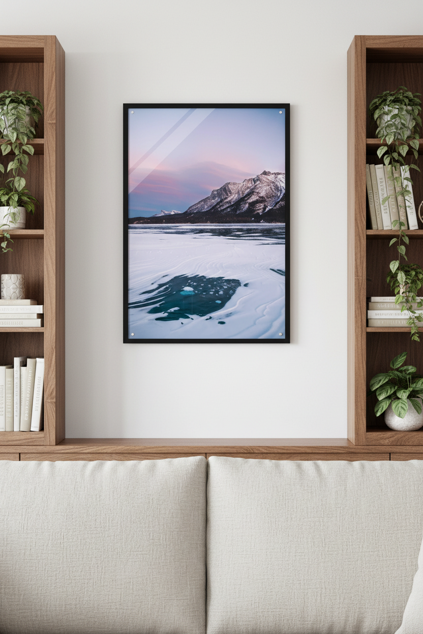 Abraham Lake Acrylic Print Room